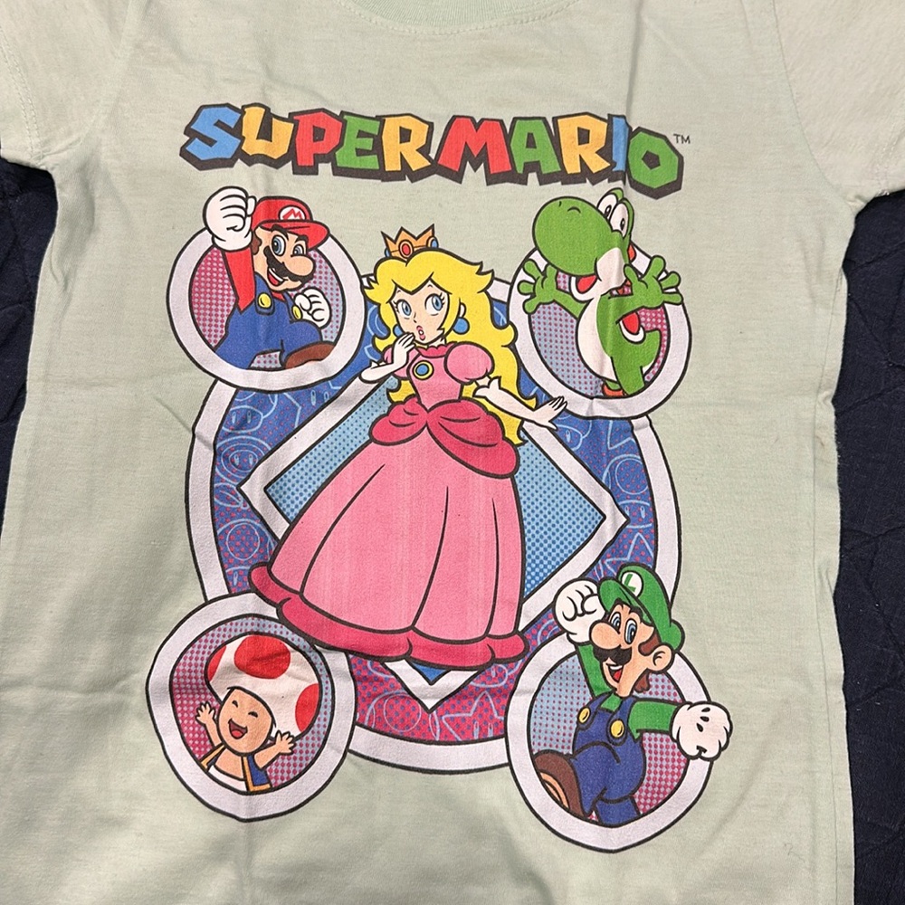 NWOT girls medium Super Mario shirt - Picture 3 of 3